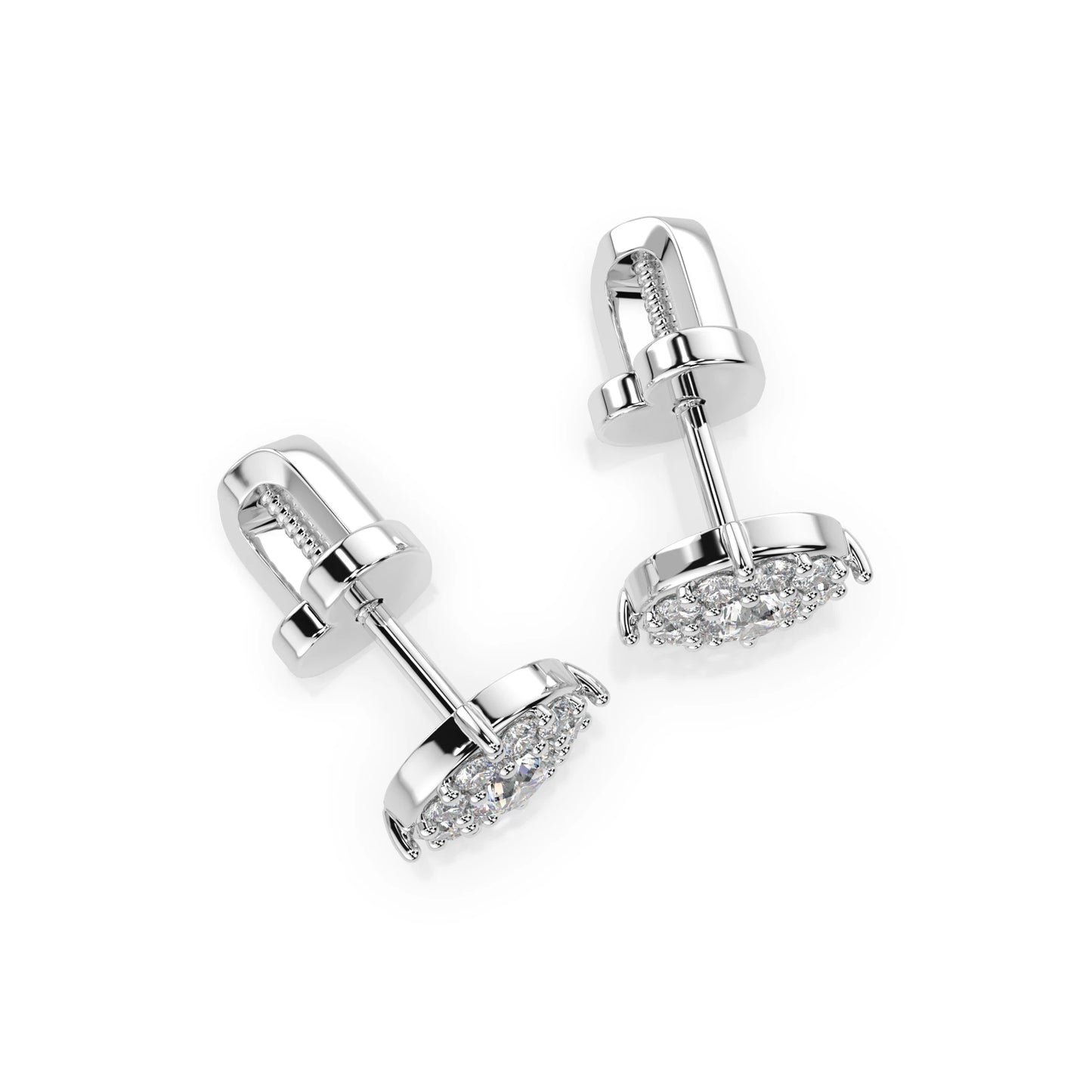 Solitaire Eternity Earring (Round), 0.12 ct — 102-10017(2.5)