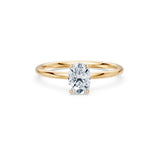 Cushion Lab Grown Diamond Micro Pave Engagement Ring 1.0ct by Qutahia Jewellery