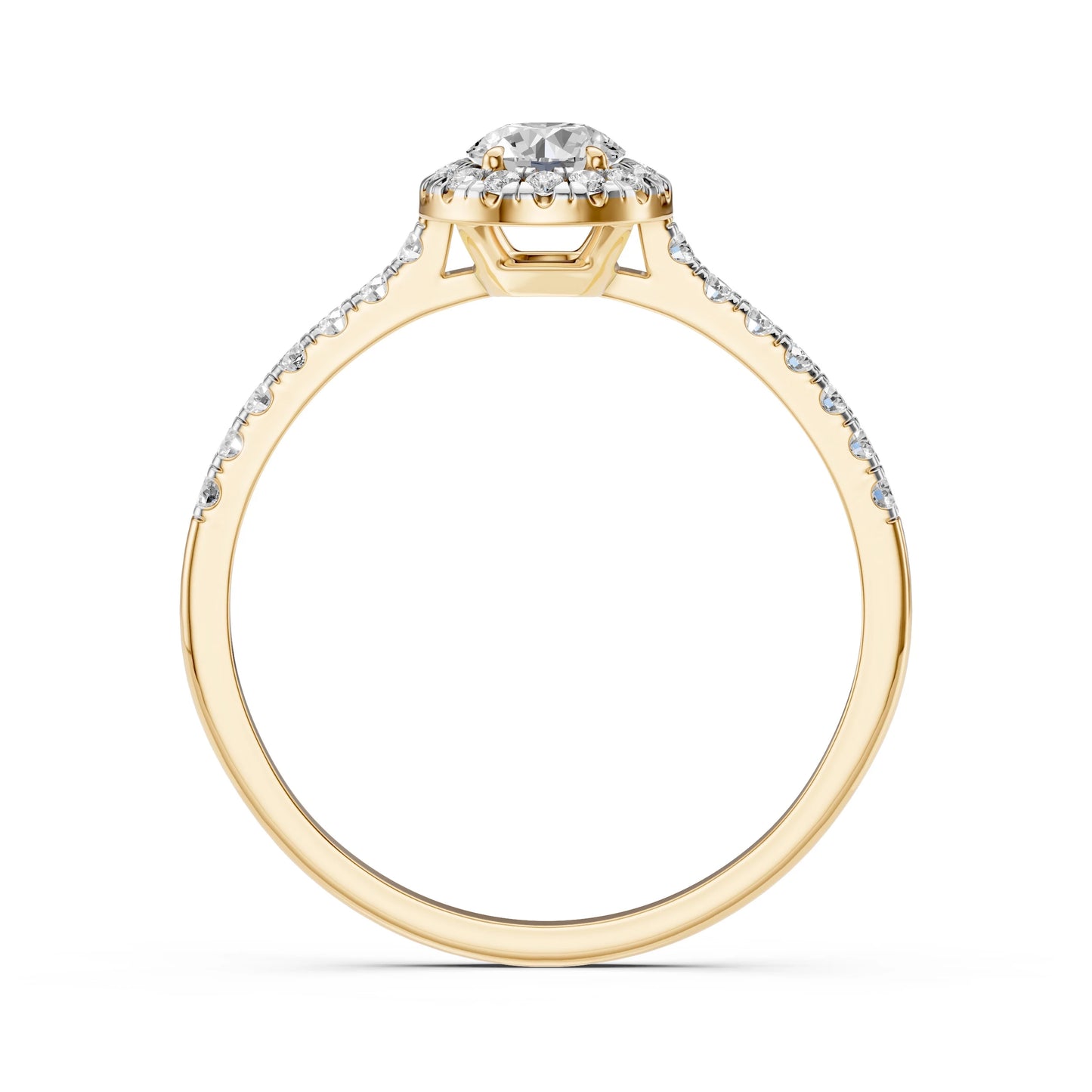 Solitaire Eternity Ring (Round), 0.35 ct — 101-10095(4.5)