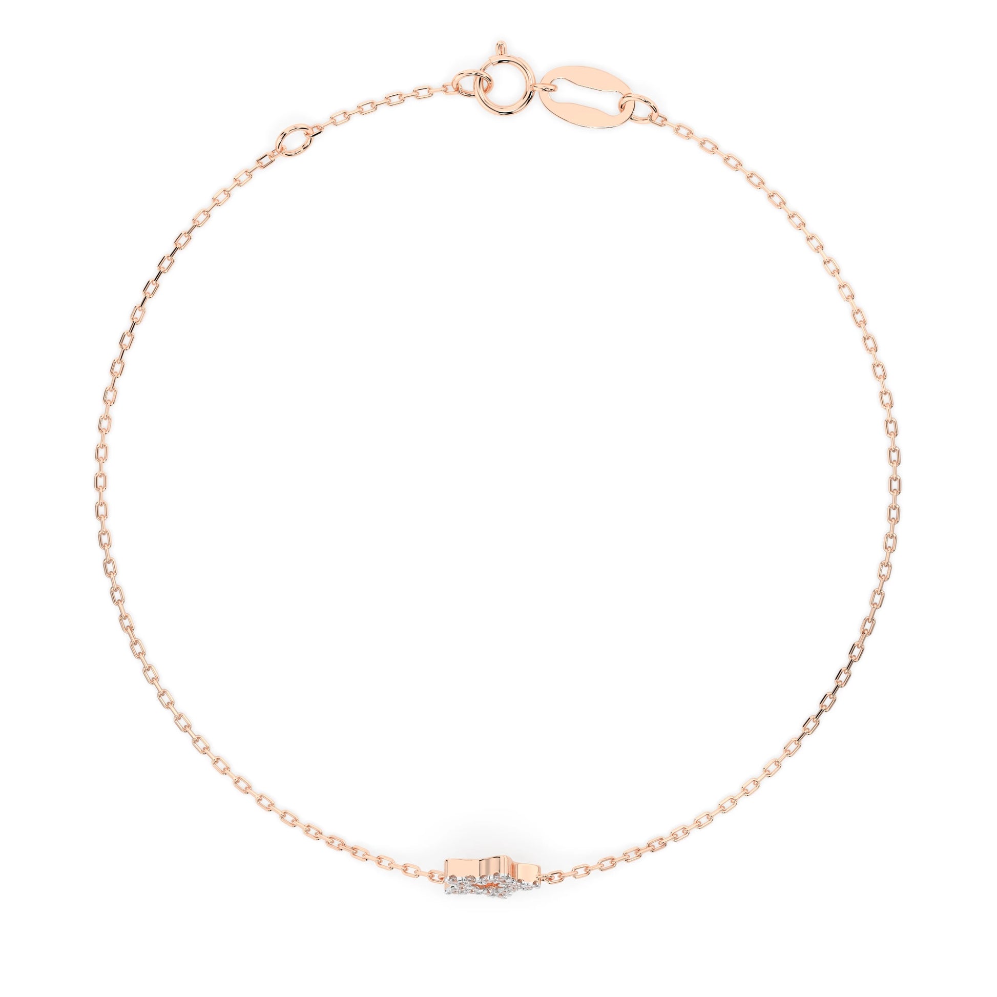 Minimalism Bracelet (Round), 0.08 ct — 105-10014
