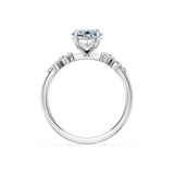 Marquise Lab Grown Diamond Classic Pave Eternity Ring 2.0ct by Qutahia Jewellery