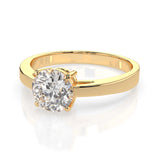 Solitaire Ring (Round), 0.7 ct — 101-10012/1(5.7)