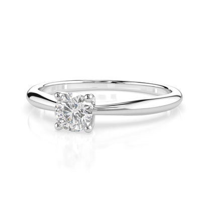 Solitaire Ring (Round), 0.35 ct — 101-10021(4.5)