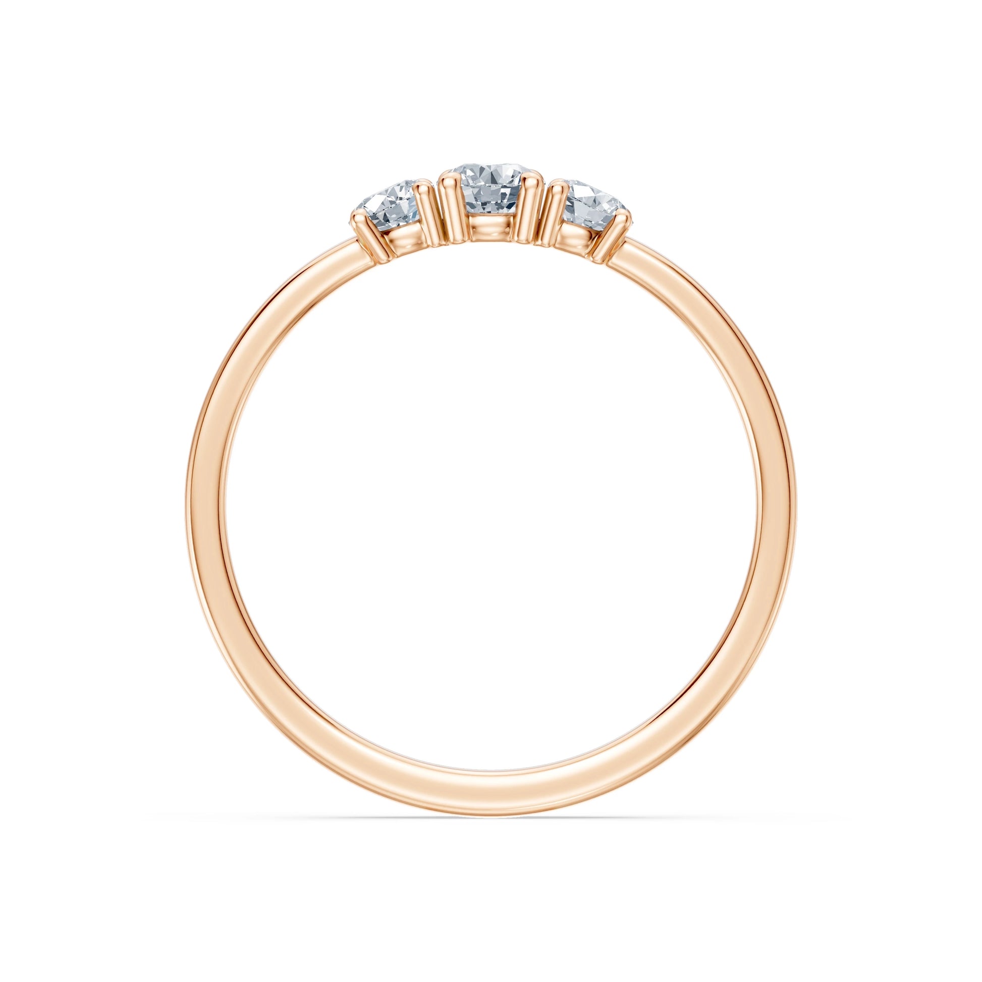 Solitaire Eternity Ring, 0.15 ct — 101-10127