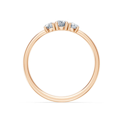 Solitaire Eternity Ring, 0.15 ct — 101-10127