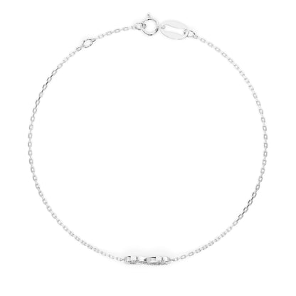 Minimalism Bracelet (Round), 0.05 ct — 105-10009