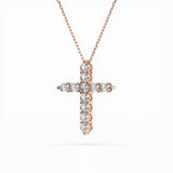 Minimalism Necklace (Round), 1.65 ct — 104-10039(3.4)