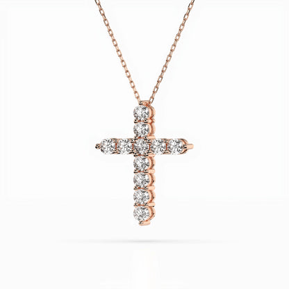 Minimalism Necklace (Round), 1.65 ct — 104-10039(3.4)