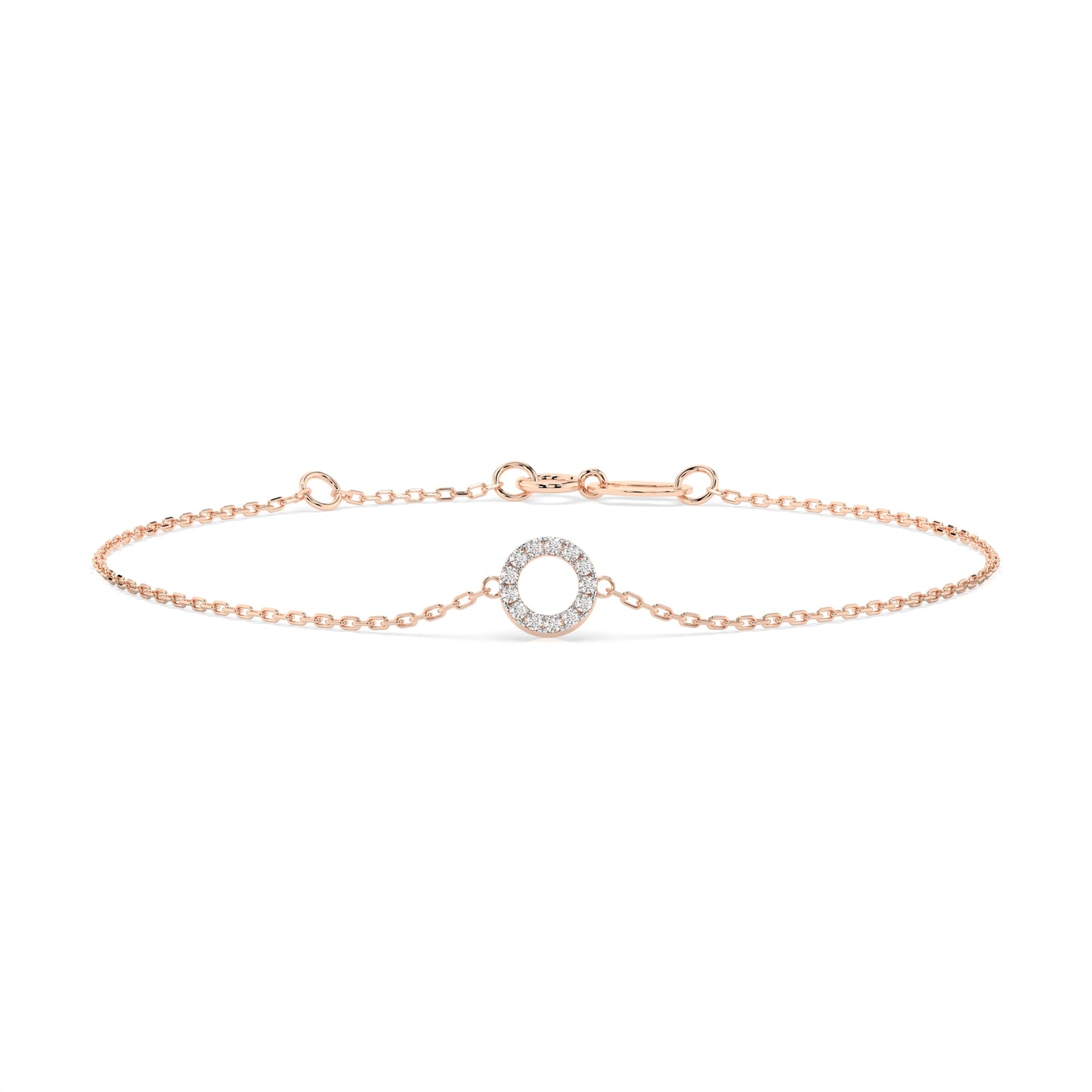 Minimalism Bracelet (Round), 0.07 ct — 105-10015