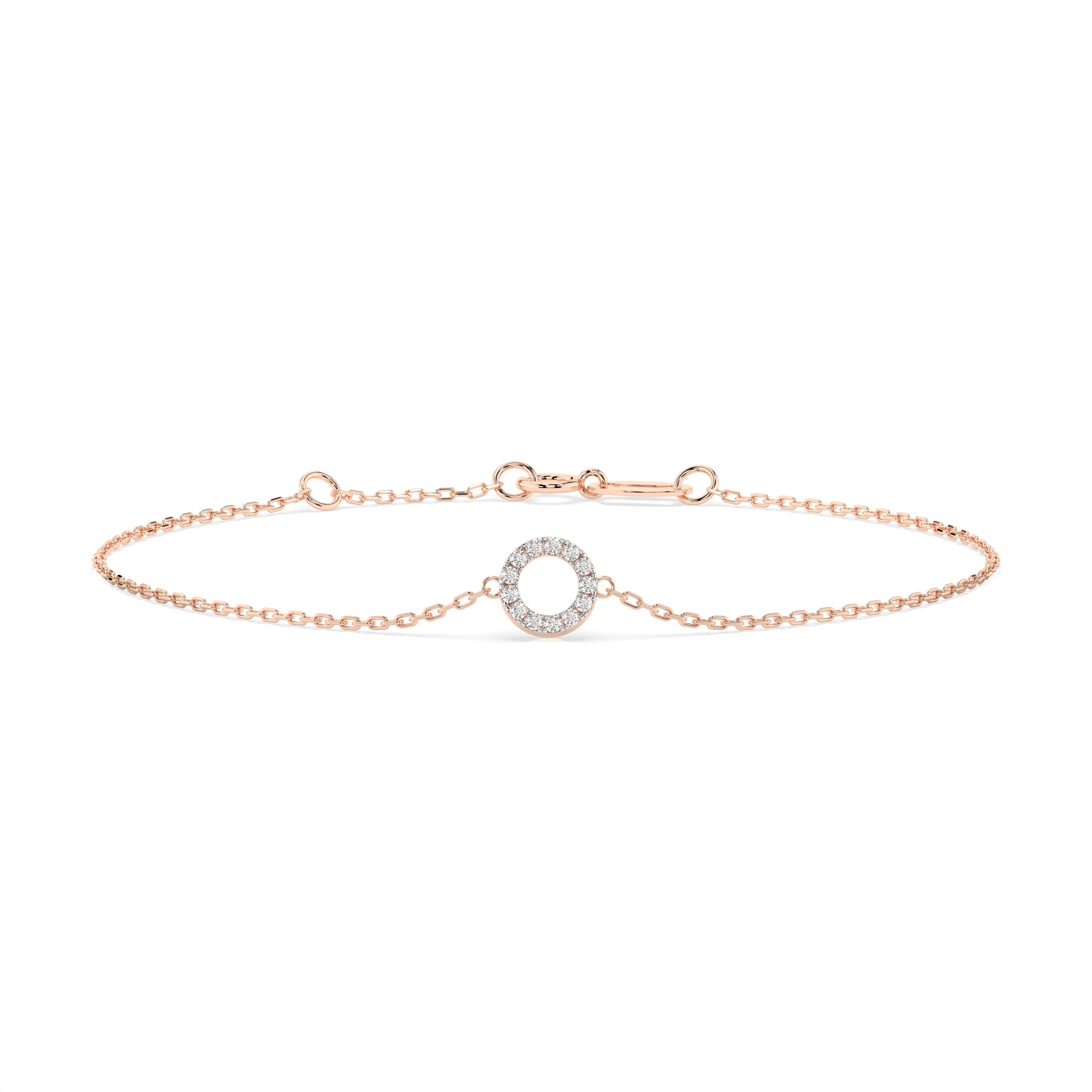 Minimalism Bracelet (Round), 0.07 ct — 105-10015