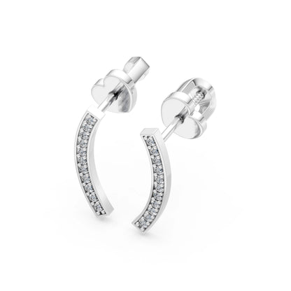 Minimalism Earring, 0.13 ct — 102-10065