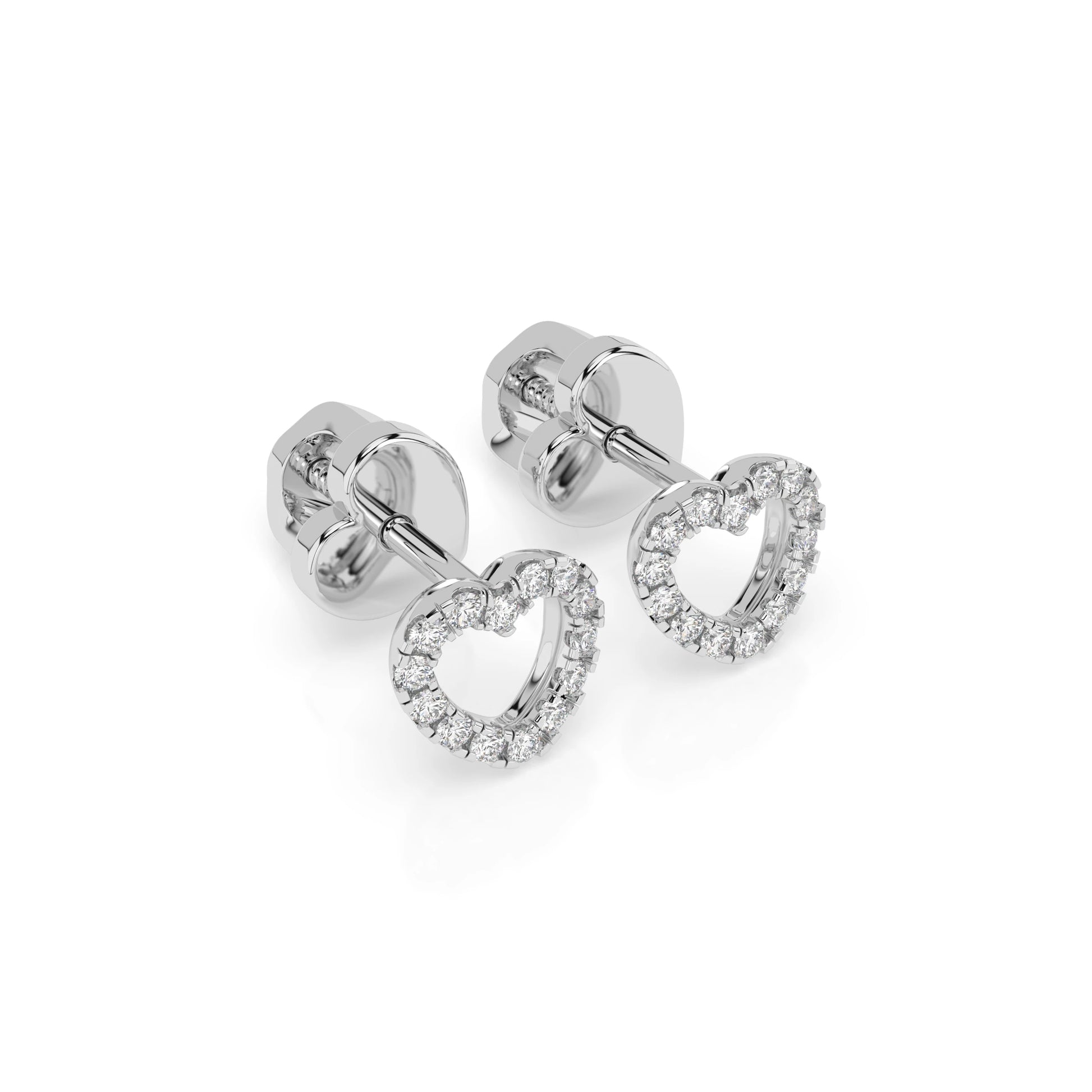 Minimalism Earring (Round), 0.14 ct — 102-10028