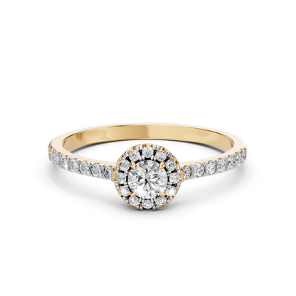Solitaire Eternity Ring (Round), 0.25 ct — 101-10095(4.0)
