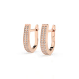 Eternity Earring (Round), 0.42 ct — 102-10045/2