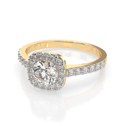 Solitaire Eternity Ring (Round), 0.3 ct — 101-10152(4.2)