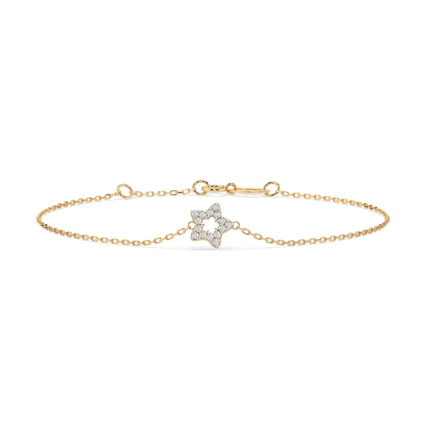Minimalism Bracelet (Round), 0.08 ct — 105-10014