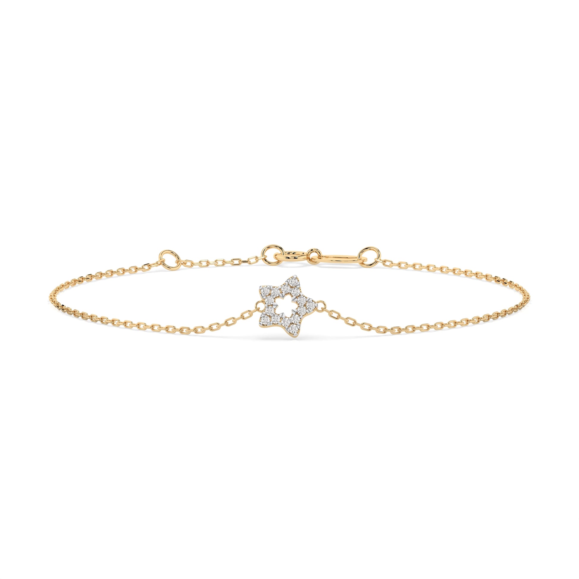 Minimalism Bracelet (Round), 0.08 ct — 105-10014