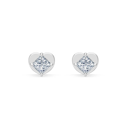 Solitaire Butterfly Earring, 0.34 ct — 102-10116(3.0)PR