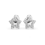 Minimalism Earring (Round), 0.18 ct — 102-10054