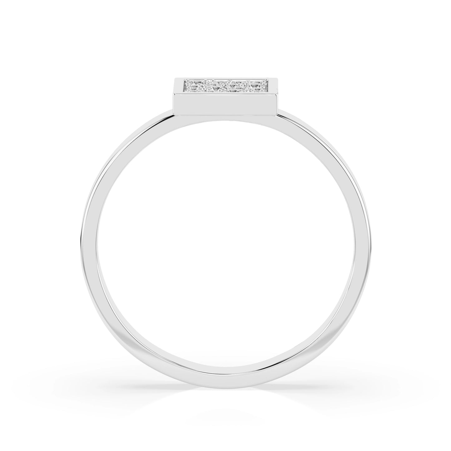 Illusion Ring (Round), 0.07 ct — 101-10059
