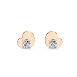 Solitaire Butterfly Earring (Round), 0.2 ct β 102-10012/1(3.0)