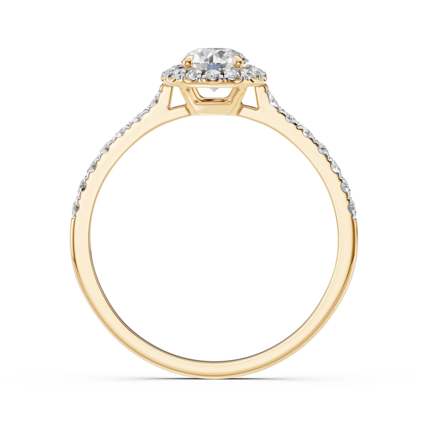 Solitaire Eternity Ring (Round), 0.5 ct — 101-10095(5.1)