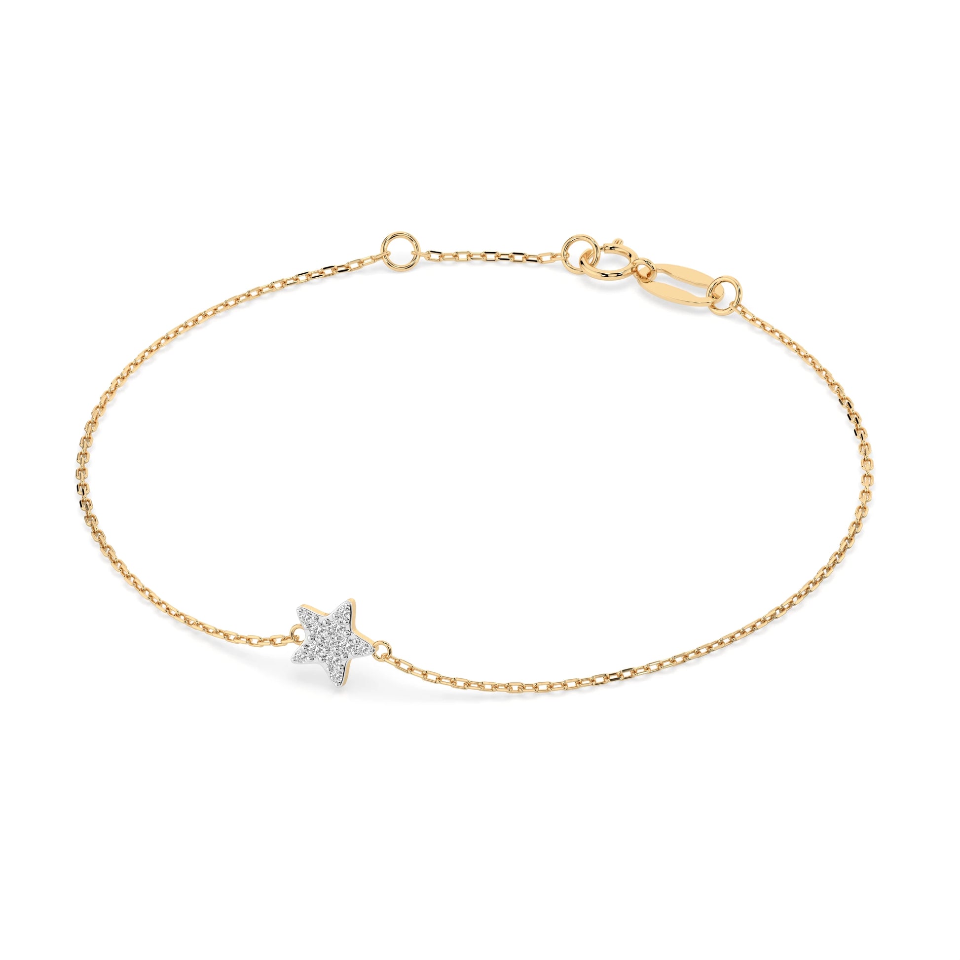 Minimalism Bracelet (Round), 0.03 ct — 105-10013