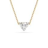 Solitaire Necklace (Heart), 0.3 ct — 104-10066(0.30)HRT