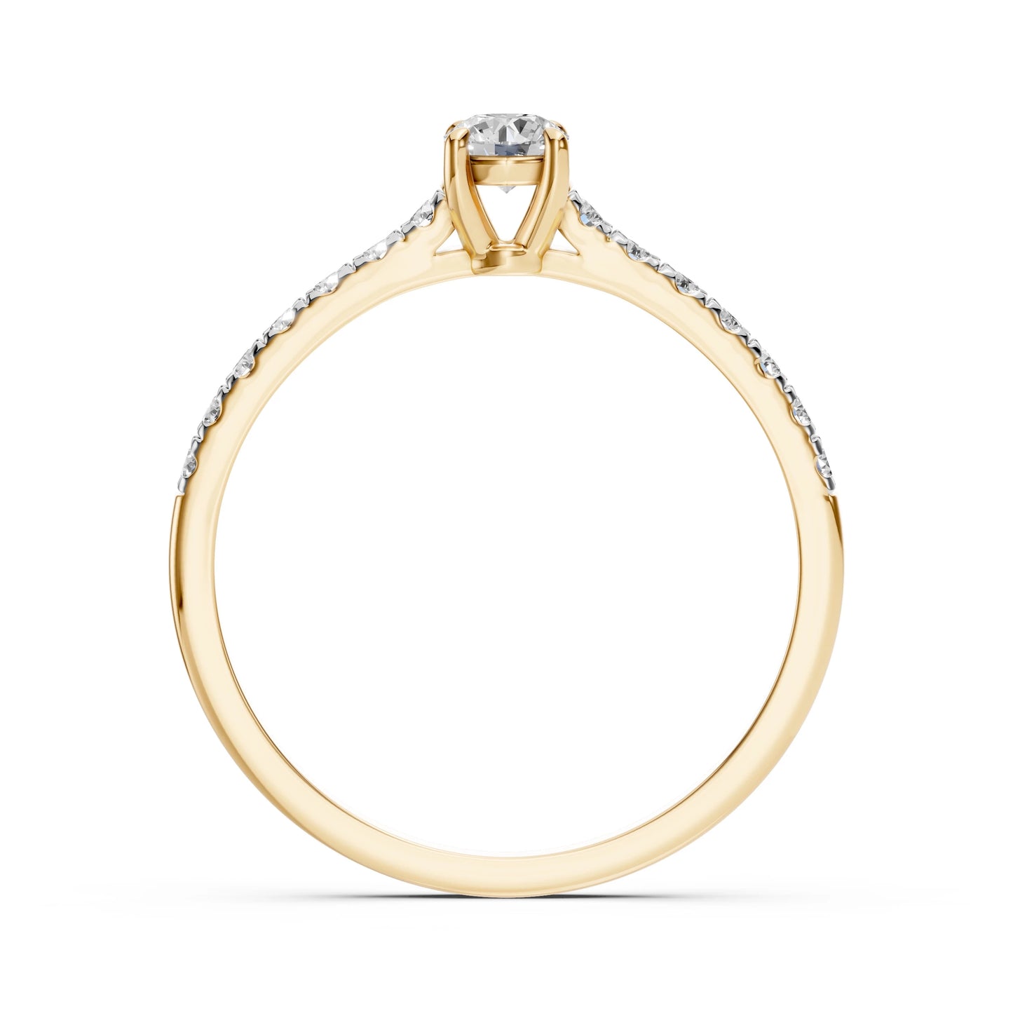 Solitaire Eternity Ring (Round), 0.3 ct — 101-10094(4.2)