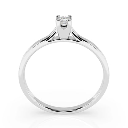 Solitaire Ring (Round), 0.06 ct — 101-10034(2.5)