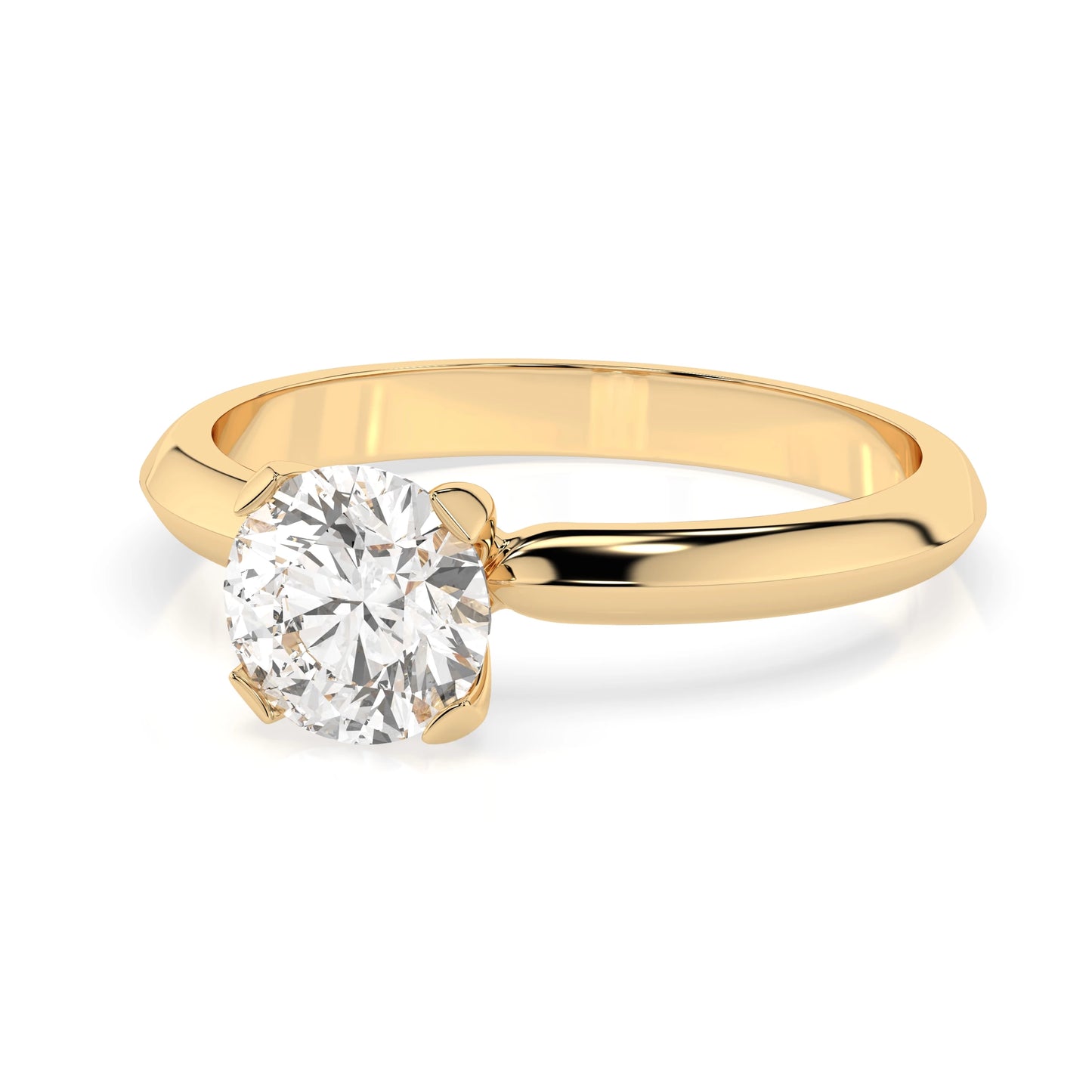 Solitaire Ring (Round), 0.5 ct — 101-10089(5.1)