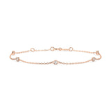 Minimalism Bracelet (Round), 0.14 ct β 105-10008/5(1.9)