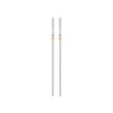 Small Diamond Earrings Round Brilliant 0.37ct by Qutahia Jewellery