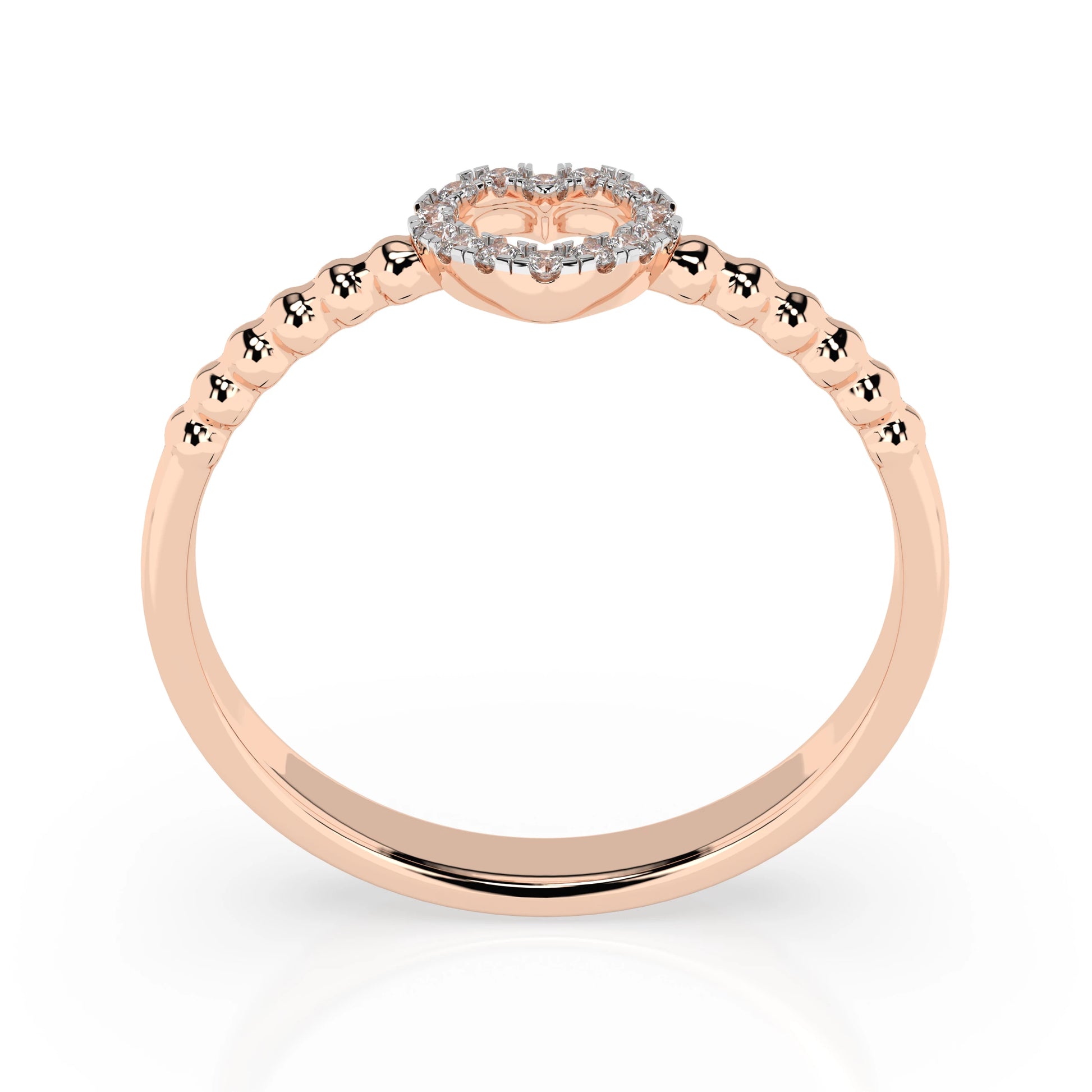 Minimalism Ring (Round), 0.07 ct — 101-10028