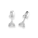 Solitaire Butterfly Earring (Round), 0.4 ct β 102-10016(3.7)