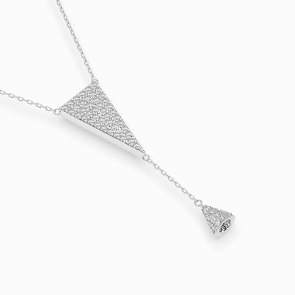 Minimalism Necklace (Round), 0.41 ct — 104-10018/2