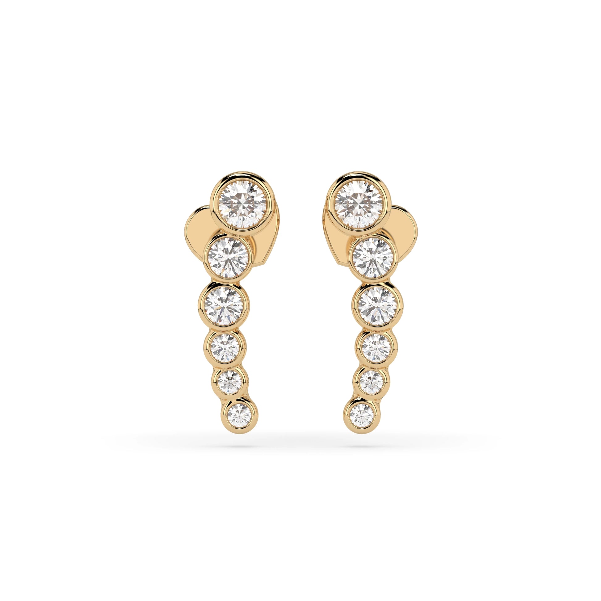 Eternity Earring (Round), 0.03 ct — 102-10031