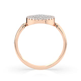 Illusion Ring (Round), 0.15 ct — 101-10073