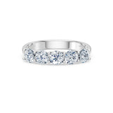 Diamond Eternity Ring Round Brilliant 1.25ct by Qutahia Jewellery