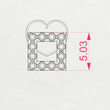 Small Diamond Earrings Round 0.14ct by Qutahia Jewellery