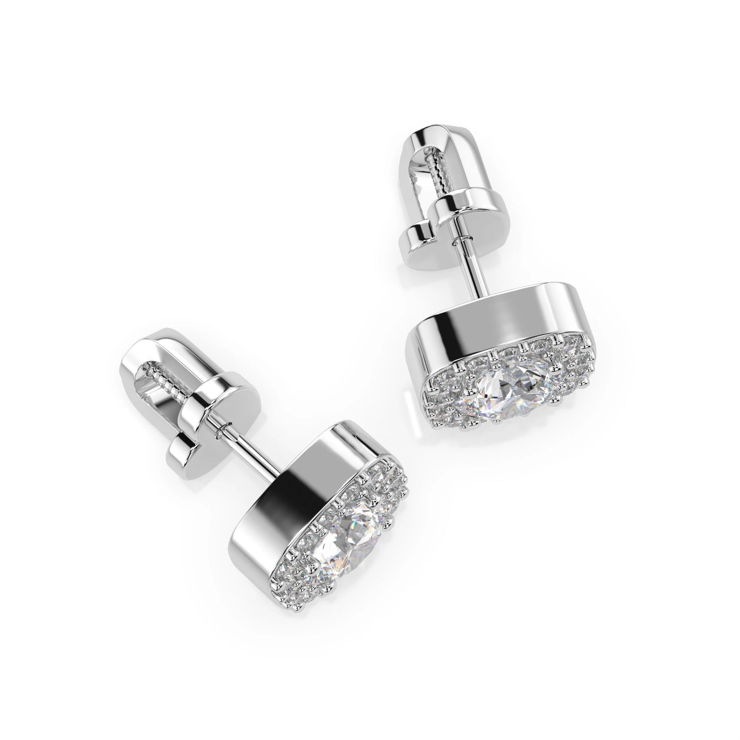 Solitaire Eternity Earring (Round), 0.6 ct — 102-10152(4.2)