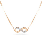 Delicate Diamond Necklace Round 0.05ct by Qutahia Jewellery
