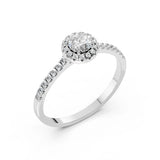 Solitaire Eternity Ring (Round), 0.35 ct — 101-10095(4.5)