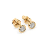Illusion Earring (Round), 0.08 ct — 102-10068