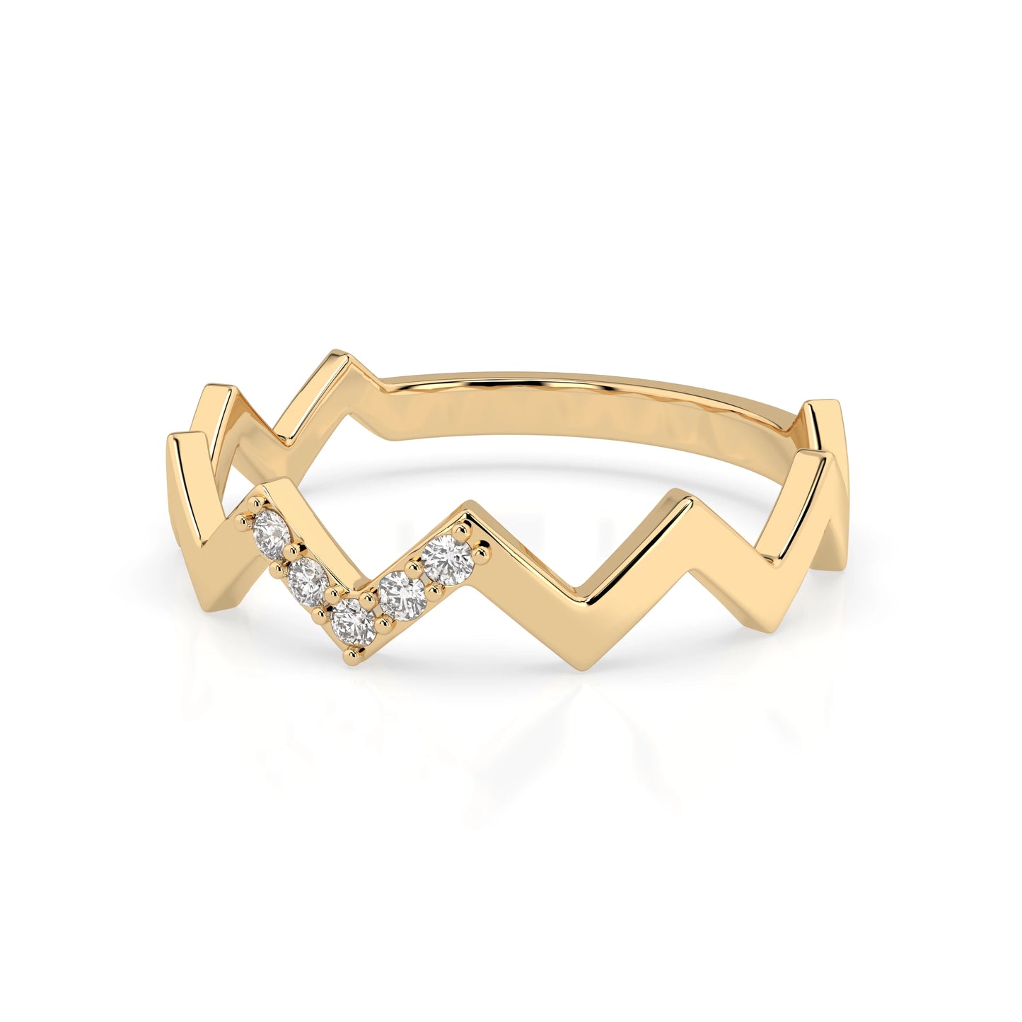Minimalism Ring (Round), 0.05 ct — 101-10162/1