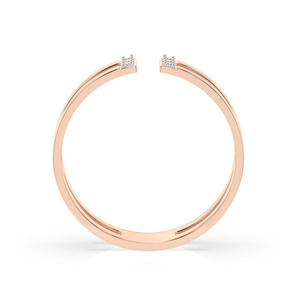 Minimalism Ring (Round), 0.06 ct — 101-10163
