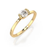 Solitaire Ring (Round), 0.3 ct — 101-10016(4.2)