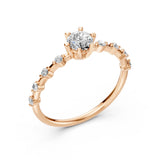 Solitaire Eternity Ring (Round), 0.5 ct — 101-10144(5.1)