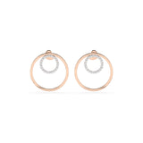 Small Diamond Earrings Round 0.25ct by Qutahia Jewellery
