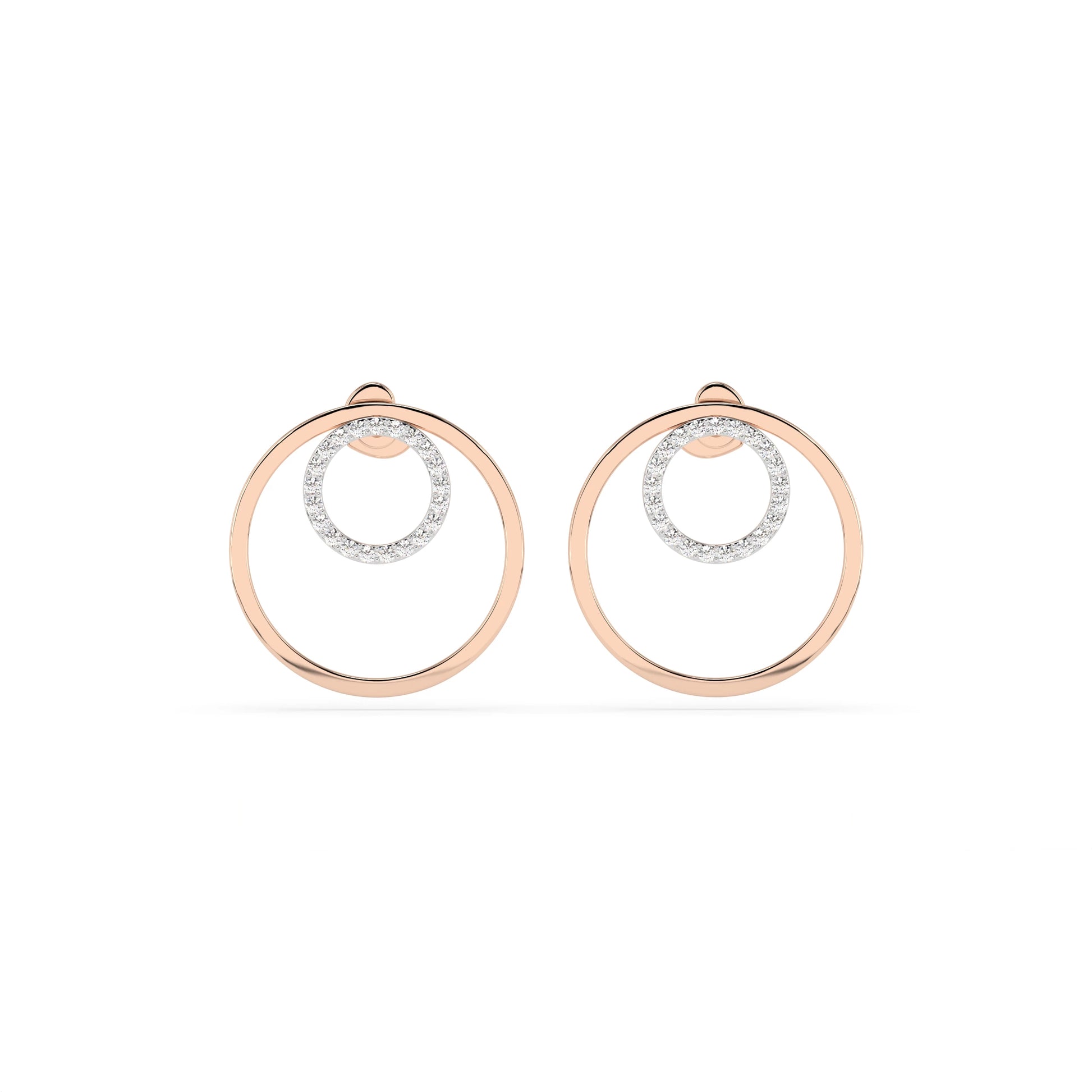 Minimalism Earring (Round), 0.25 ct — 102-10165